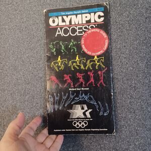 1984 Olympics Access and Program Books LA Olympics